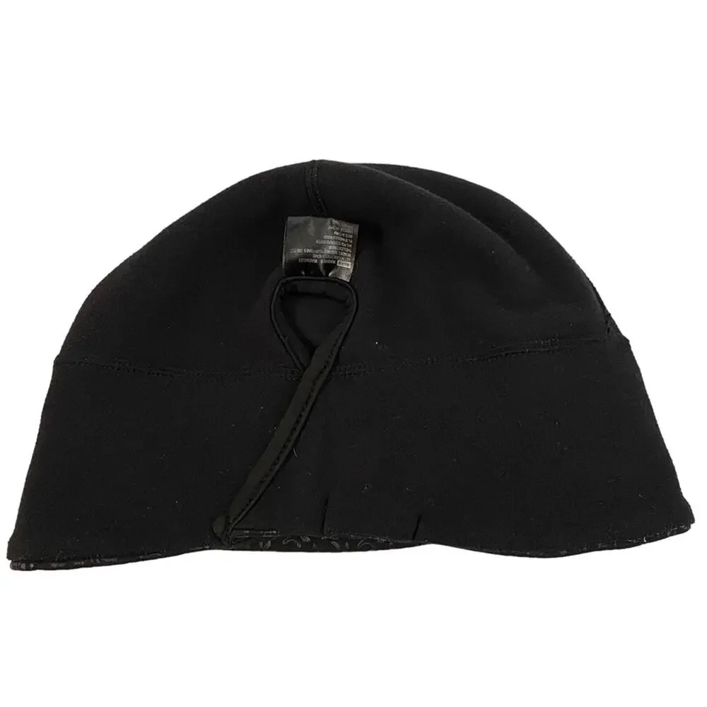Manzella Get Intense Ponytail Beanie Black Womens One Size Running Hat Skull Cap